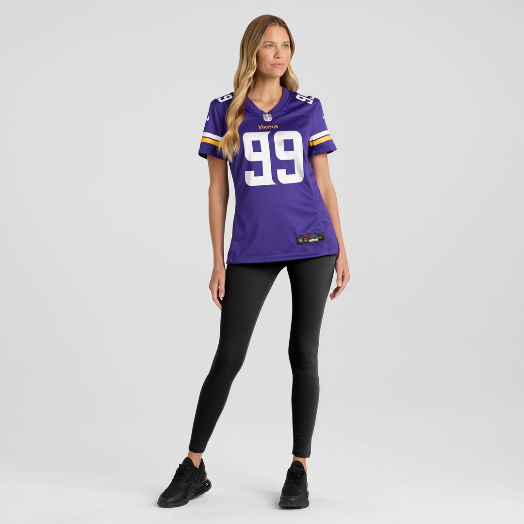 Elijah Williams Minnesota Vikings Nike Women's Team Game Jersey -  Purple