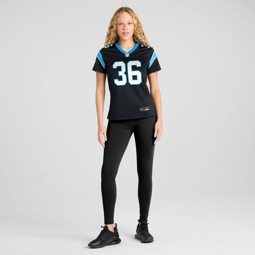 Demani Richardson Carolina Panthers Nike Women's Team Game Jersey -  Black