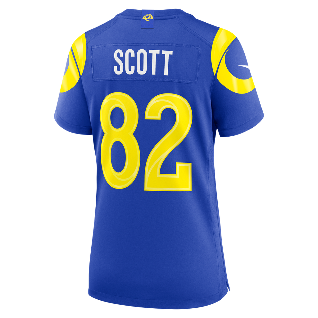 Tyler Scott Los Angeles Rams Nike Women's Team Game Jersey - Royal