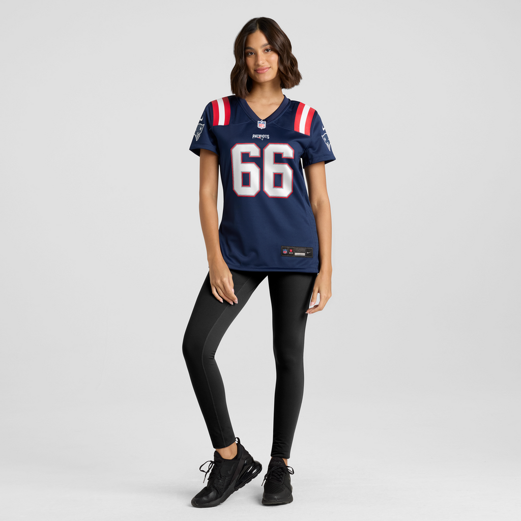 Will Campbell New England Patriots Nike Women's Team Game Jersey -  Navy