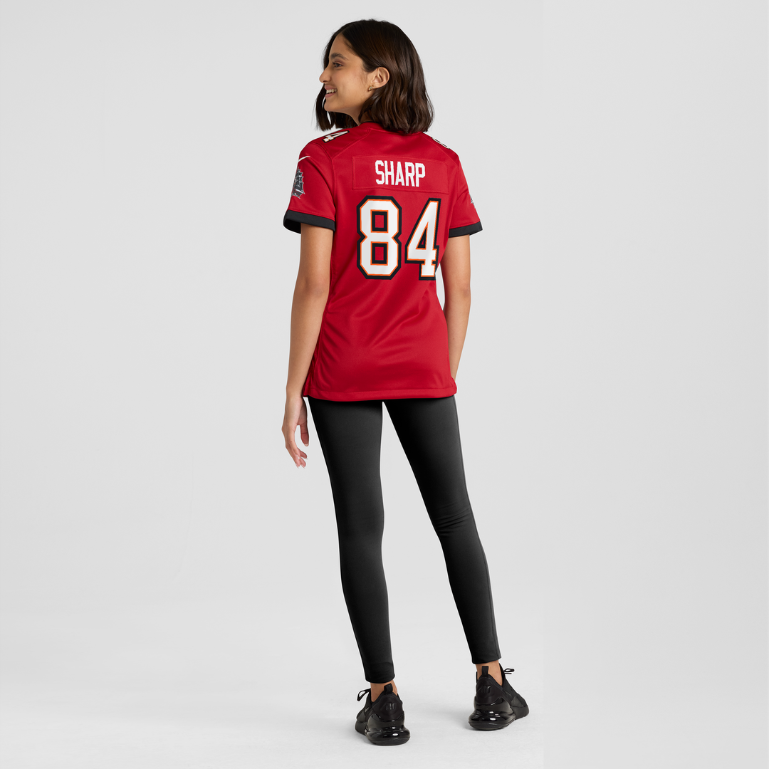 Bauer Sharp Tampa Bay Buccaneers Nike Women's Team Game Jersey - Red