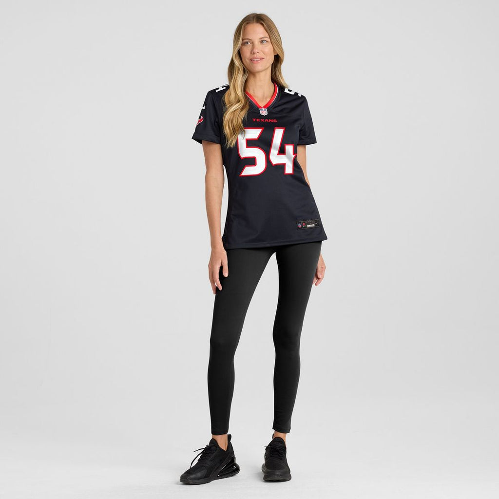 Jarrett Patterson Houston Texans Nike Women's Team Game Jersey -  Navy