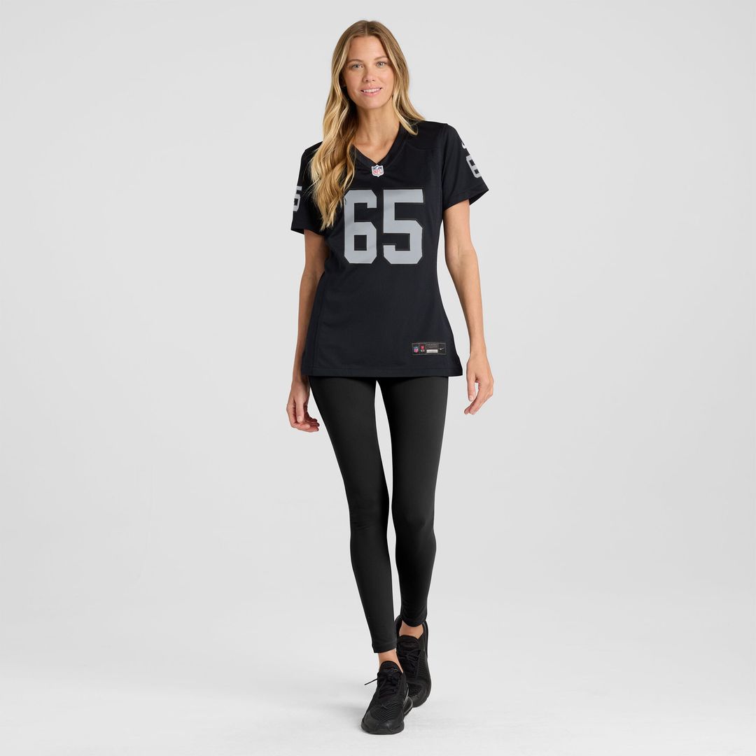 Alex Cappa Las Vegas Raiders Nike Women's Team Game Jersey -  Black