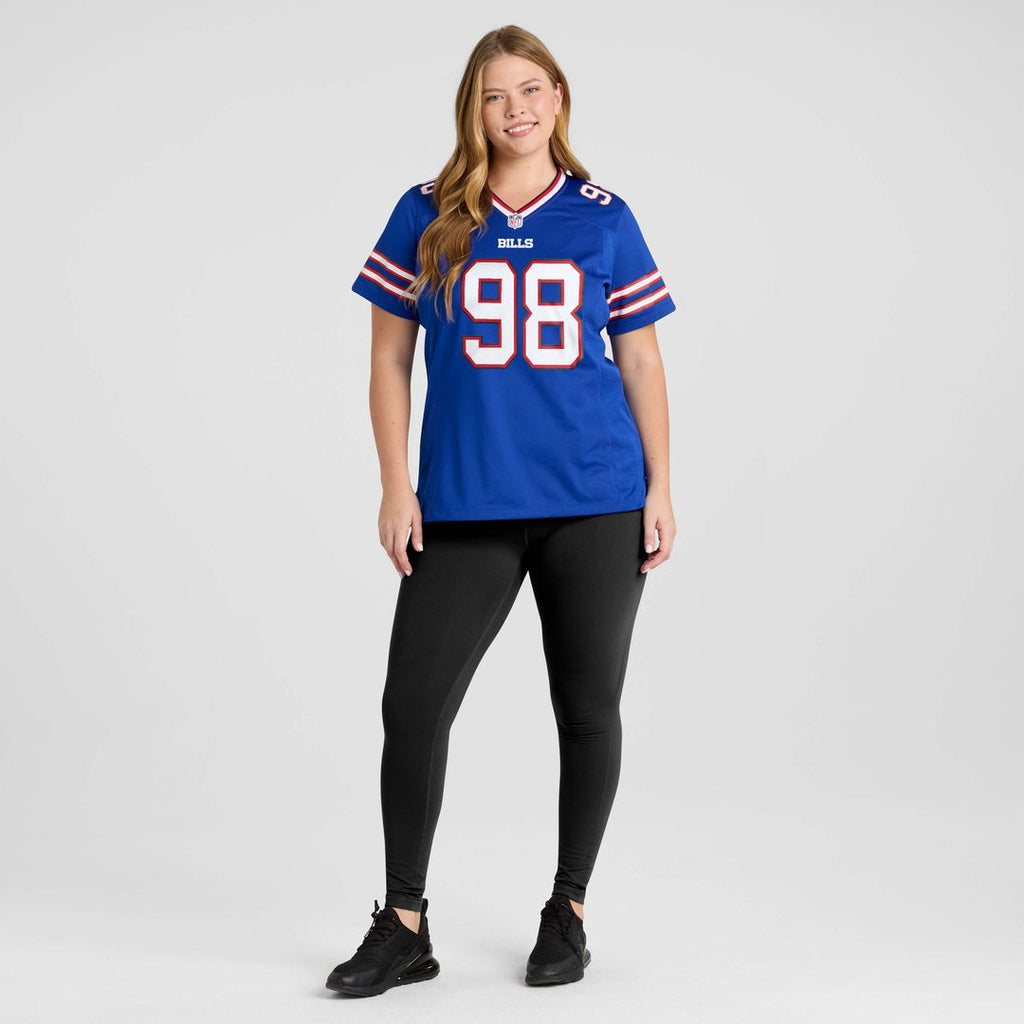 T.J. Sanders Buffalo Bills Nike Women's Team Game Jersey -  Royal