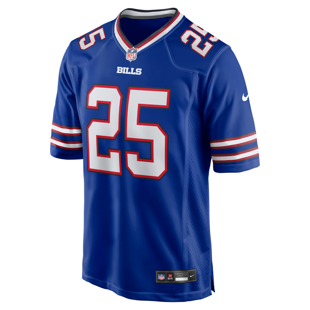 Geno Stone Buffalo Bills Nike Team Game Jersey -  Royal