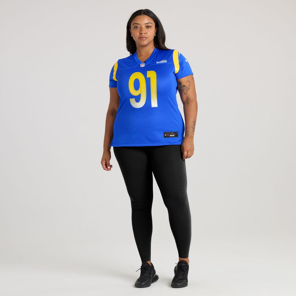 Kobie Turner Los Angeles Rams Nike Women's Home Game Jersey - Royal