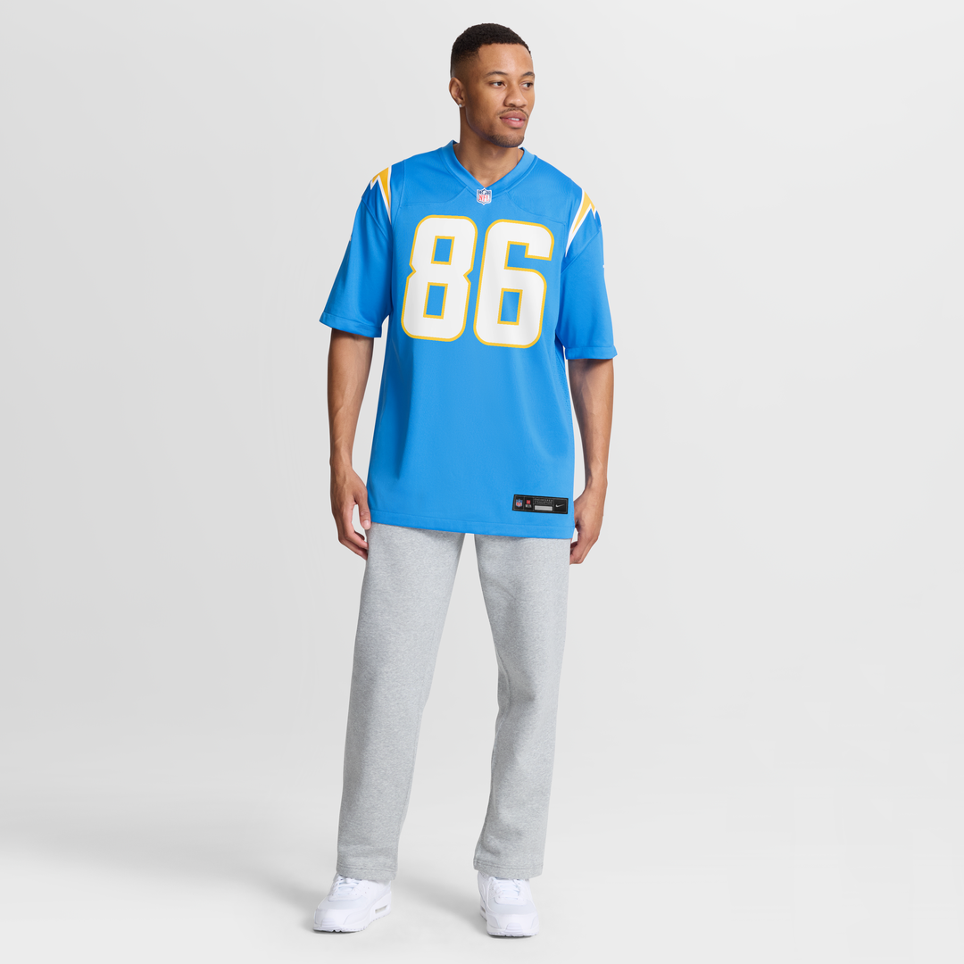 Oronde Gadsden Los Angeles Chargers Nike Alternate 2 Super Chargers Game Jersey -  Navy