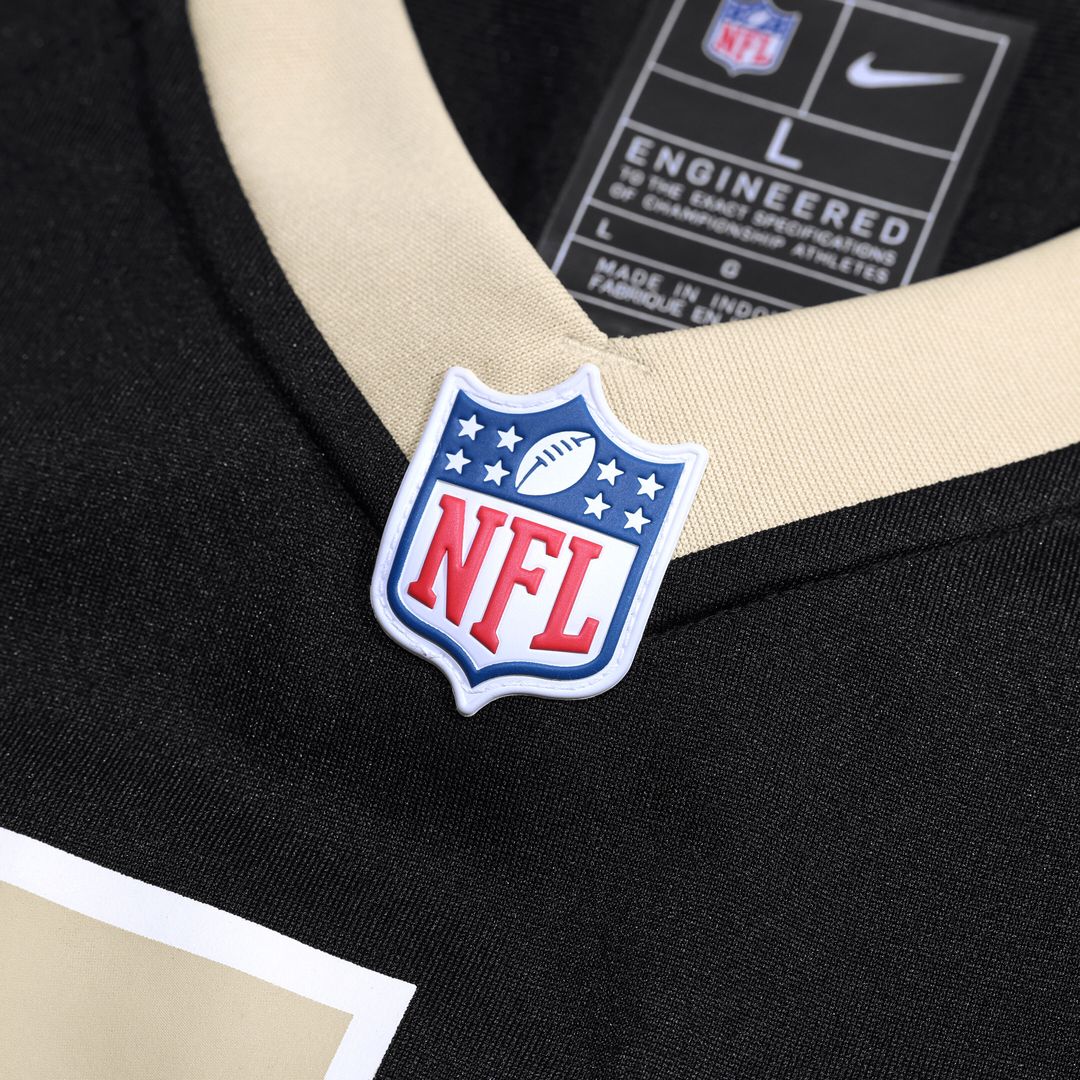 Justin Reid New Orleans Saints Nike Team Game Jersey -  Black