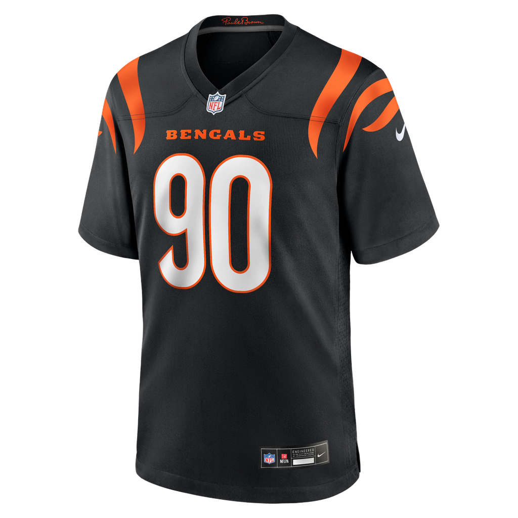 Kris Jenkins Jr. Cincinnati Bengals Nike  Game Jersey -  Black