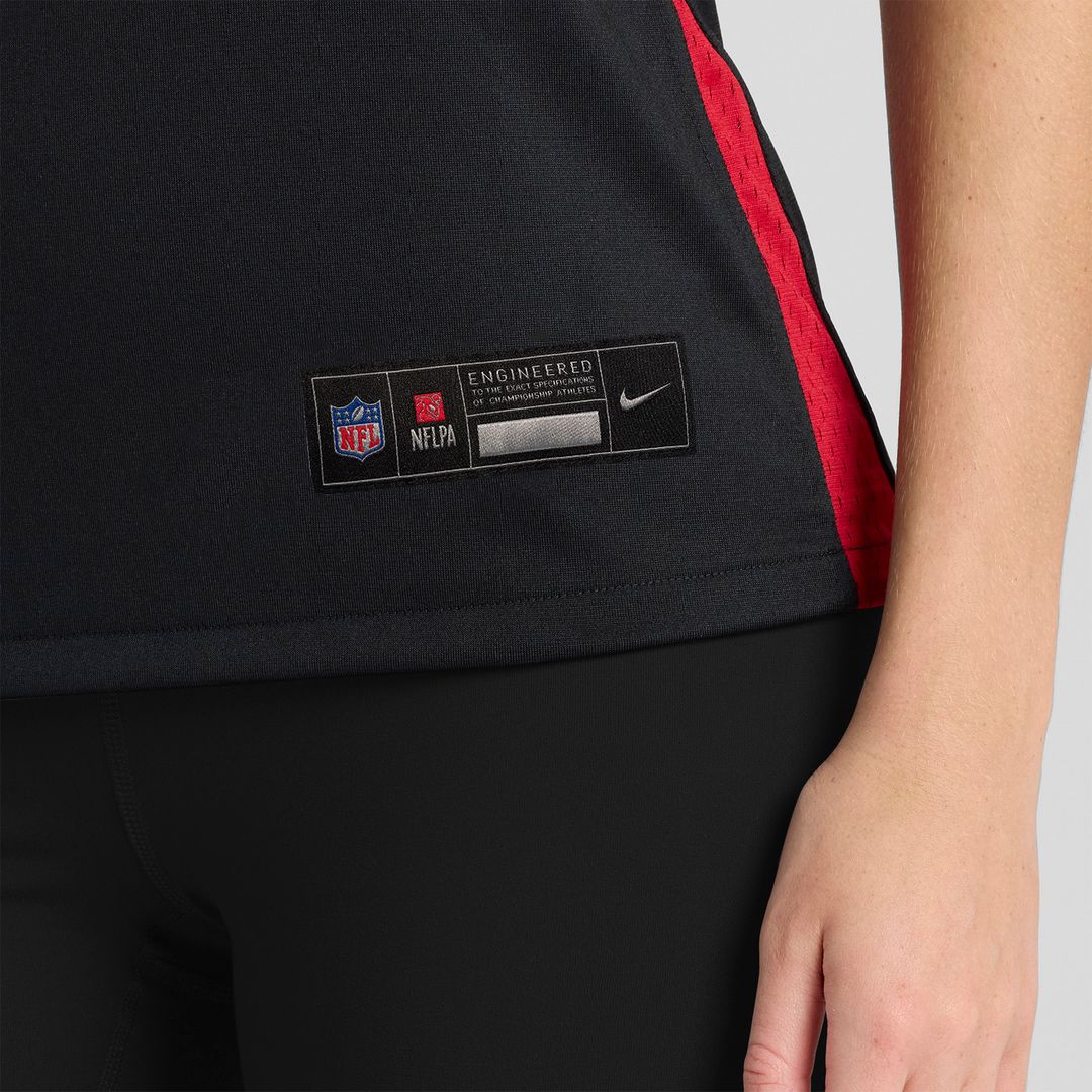 Drake London Atlanta Falcons Nike Women's Player Game Jersey - Black