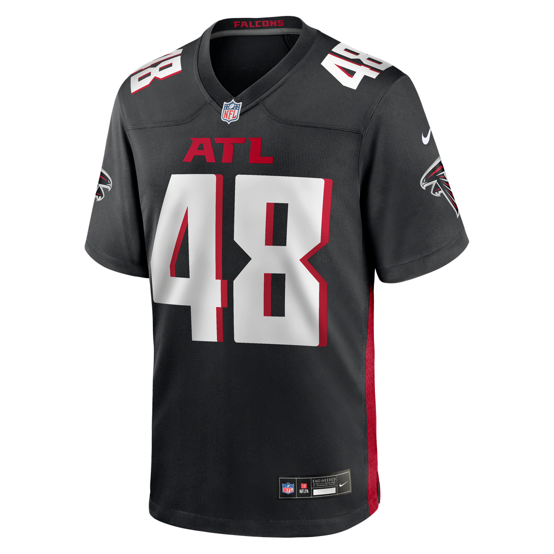 Bralen Trice Atlanta Falcons Nike Team Game Jersey -  Black