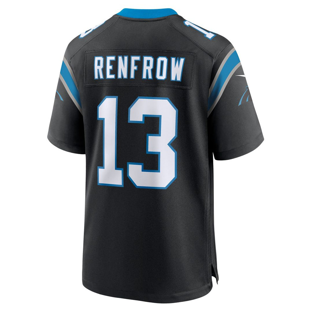 Hunter Renfrow Carolina Panthers Nike Team Game Jersey -  Black