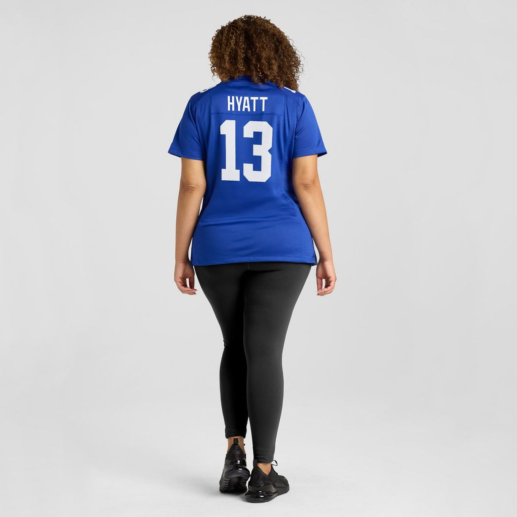 Jalin Hyatt New York Giants Nike Women's Team Game Jersey -  Royal