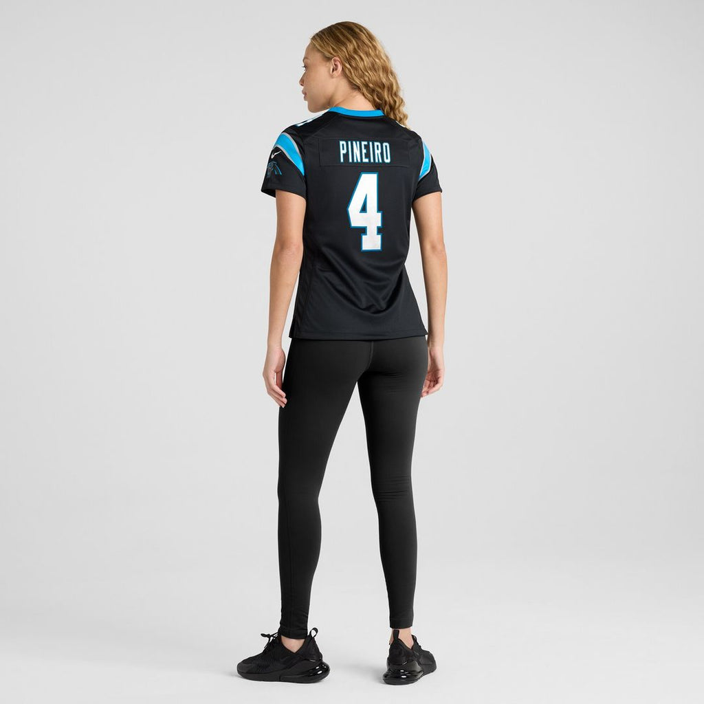 Eddy Pineiro Carolina Panthers Nike Women's Team Game Jersey - Black
