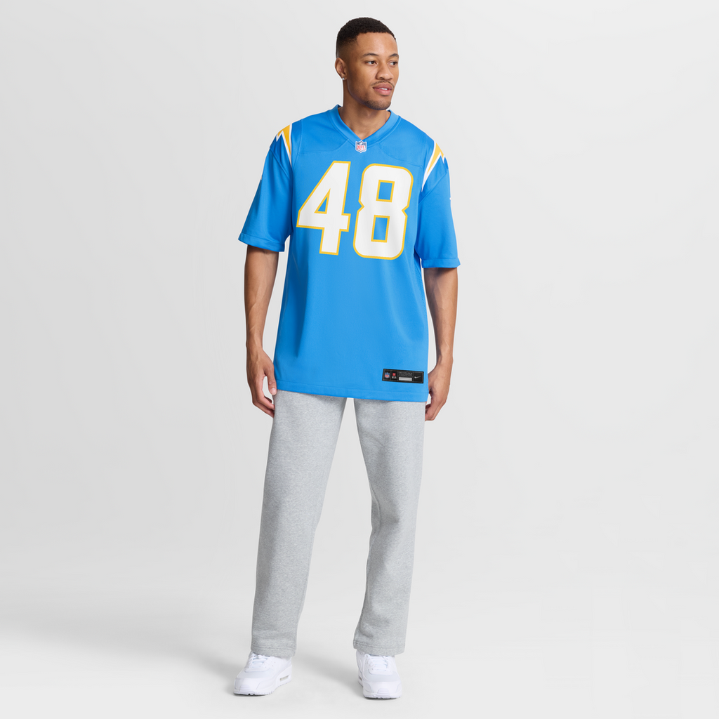 Bud Dupree Los Angeles Chargers Nike Team Game Jersey -  Powder Blue