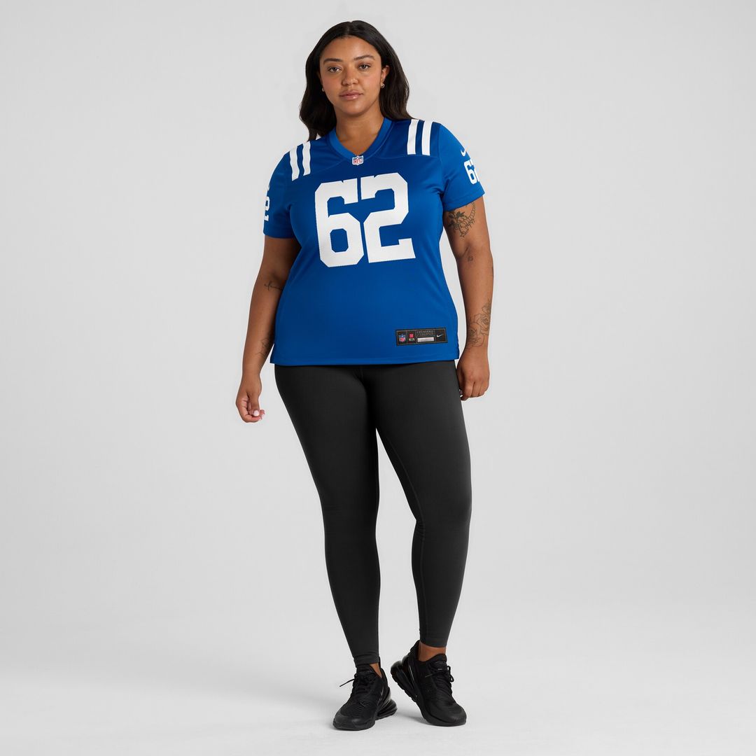 Wesley French Indianapolis Colts Nike Women's Game Player Jersey - Royal