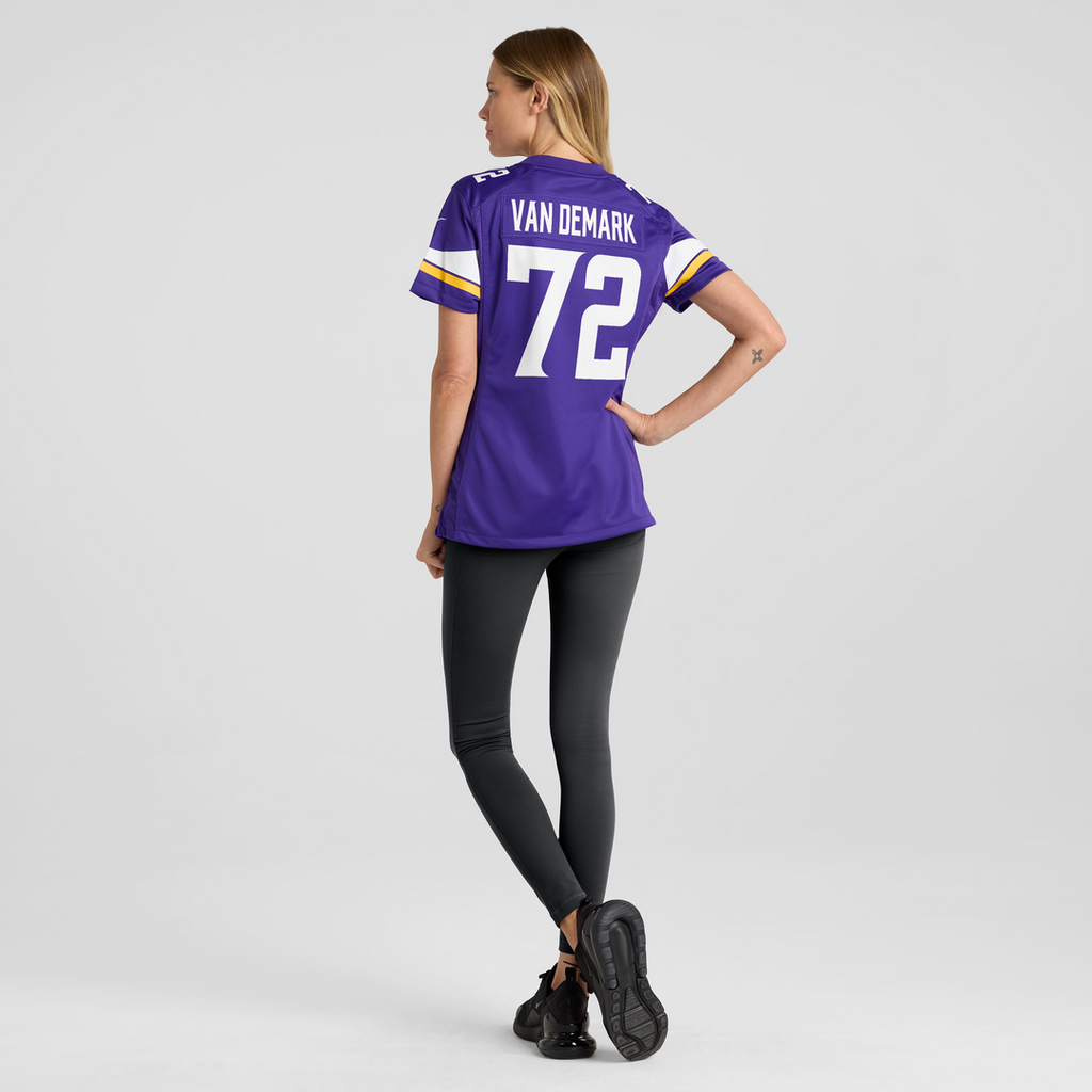 Ryan Van Demark Minnesota Vikings Nike Women's Team Game Jersey -  Purple