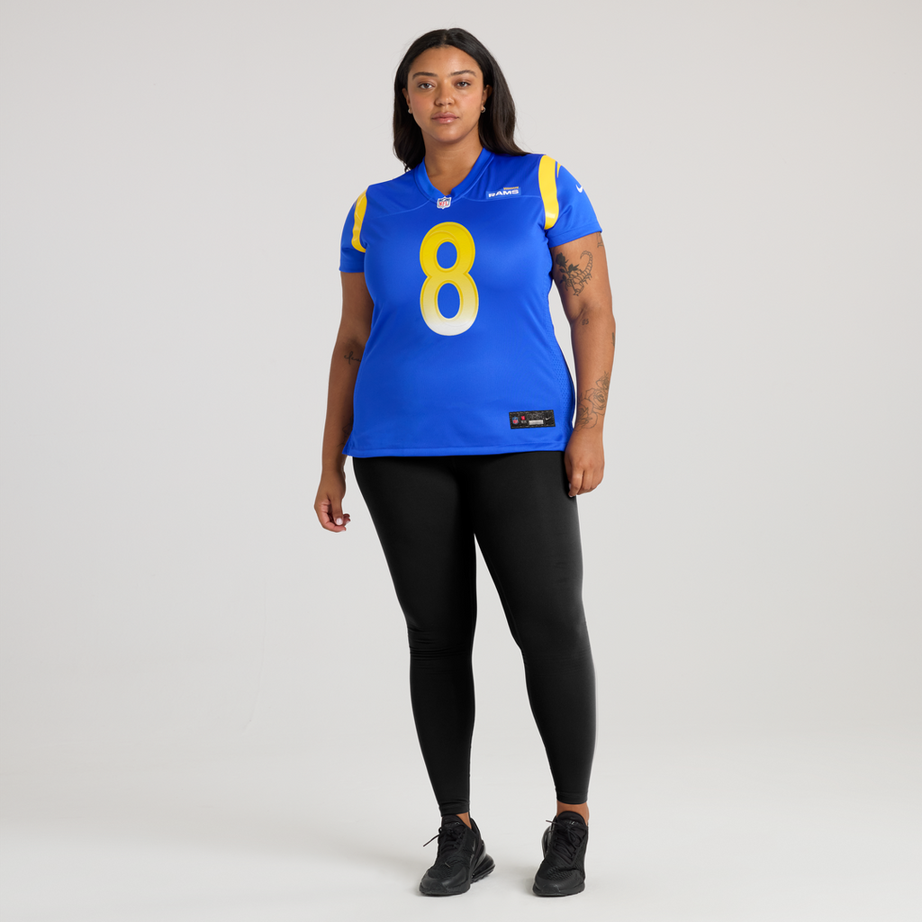 Jared Verse Los Angeles Rams Nike Women's Team Game Jersey -  Royal