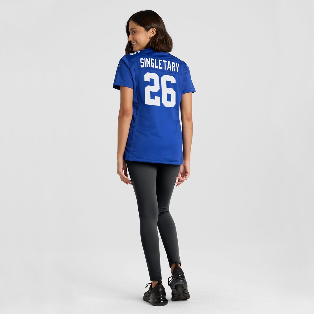 Devin Singletary New York Giants Nike Women's  Game Jersey -  Royal