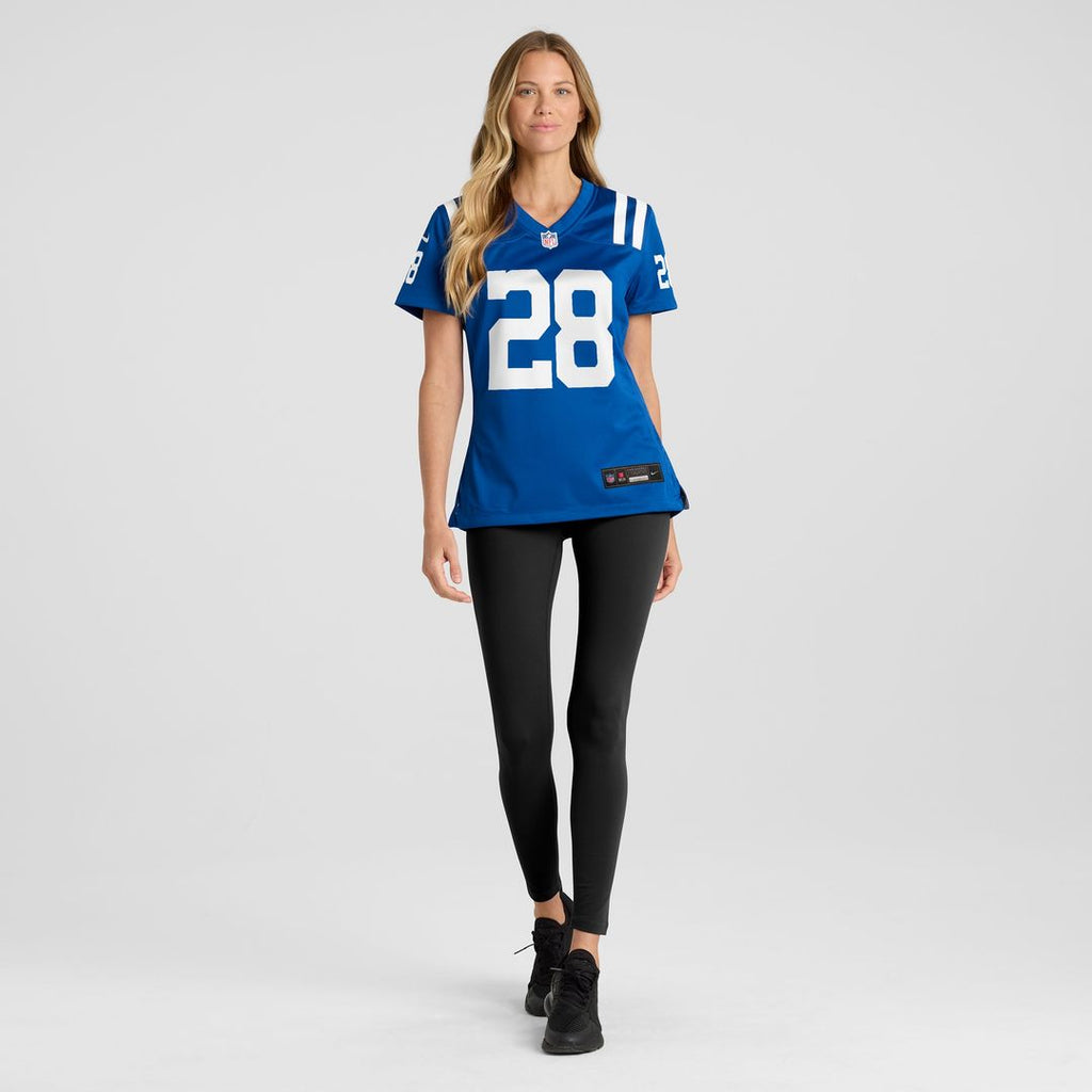Jonathan Taylor Indianapolis Colts Nike Women's Game Jersey - Royal