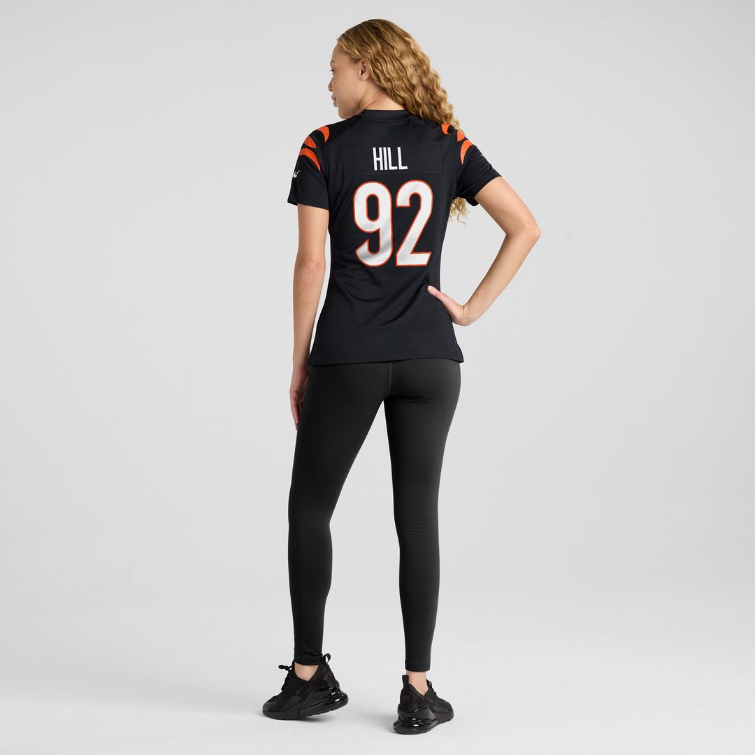 B.J. Hill Cincinnati Bengals Nike Women's Game Jersey - Black