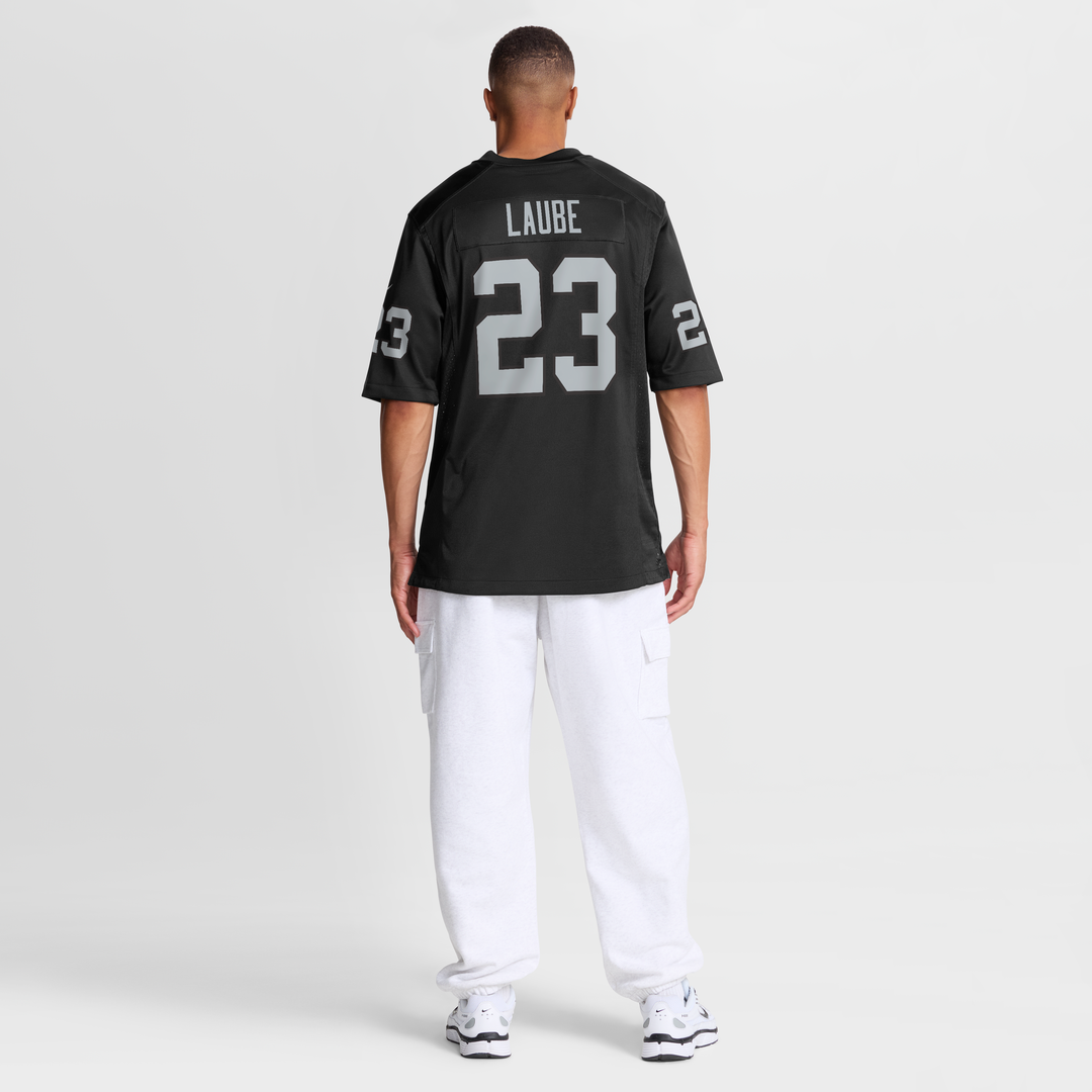 Dylan Laube Las Vegas Raiders Nike Team Game Jersey -  Black
