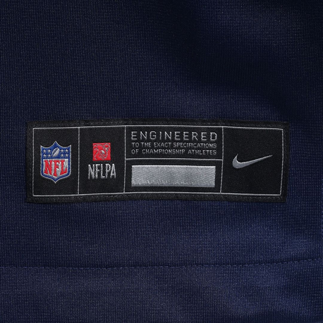 Elijah Ponder New England Patriots Nike Team Game Jersey -  Navy