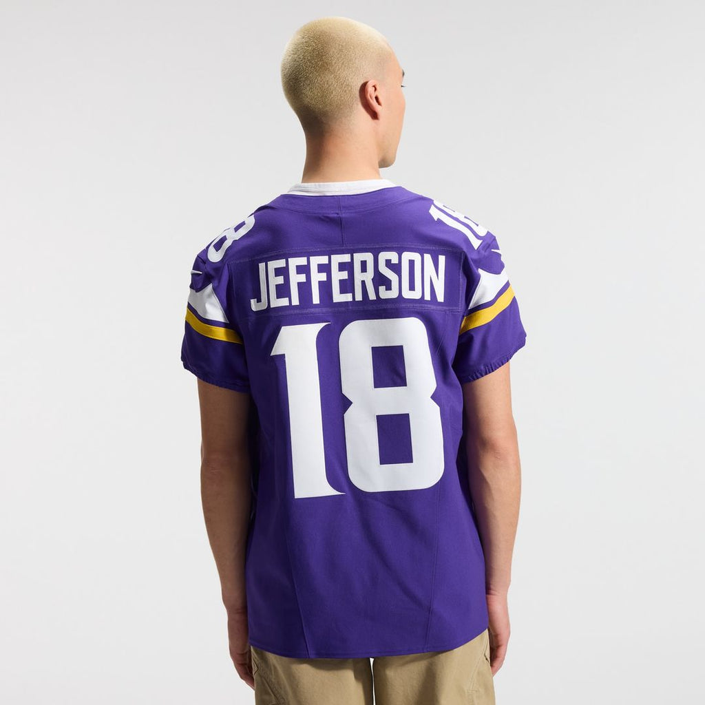 Justin Jefferson Minnesota Vikings Nike  Vapor F.U.S.E. Elite Jersey - Purple