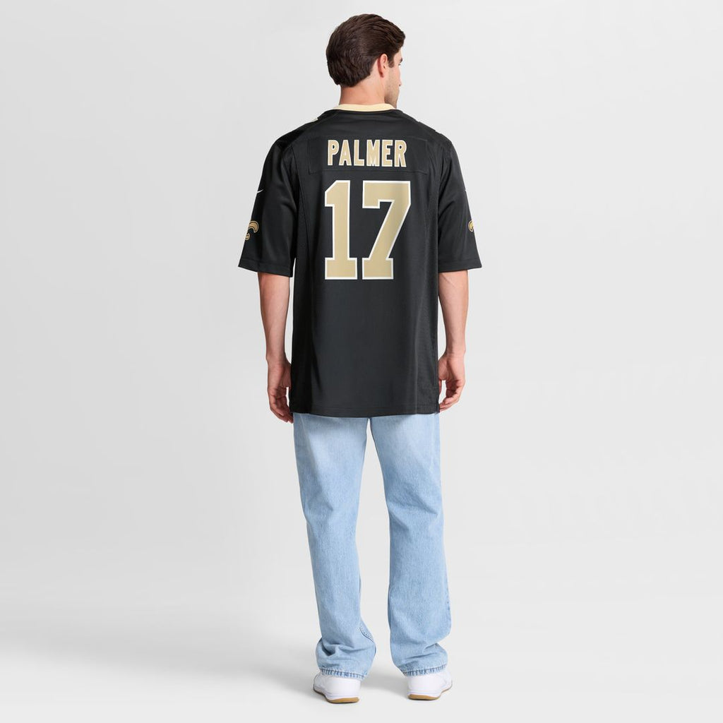 Trey Palmer New Orleans Saints Nike Team Game Jersey -  Black