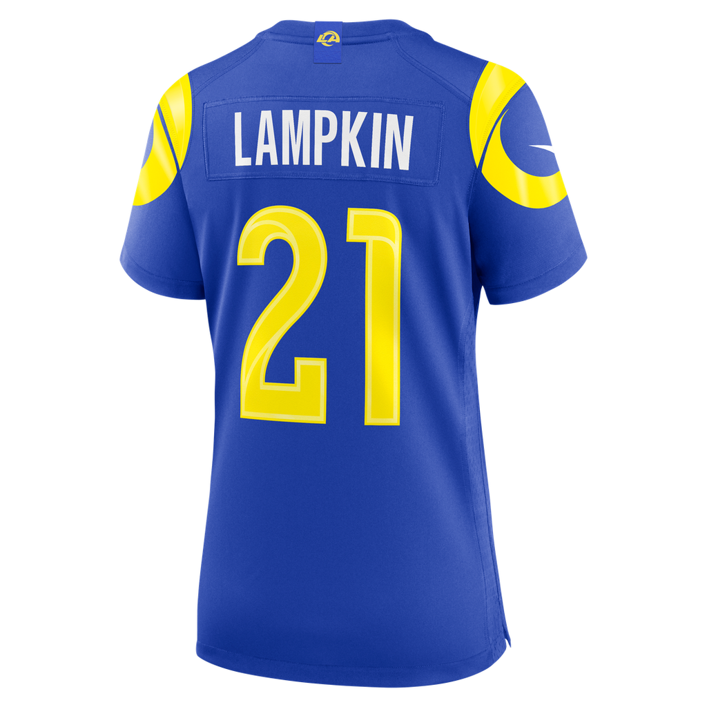 Cam Lampkin Los Angeles Rams Nike Women's Team Game Jersey - Royal