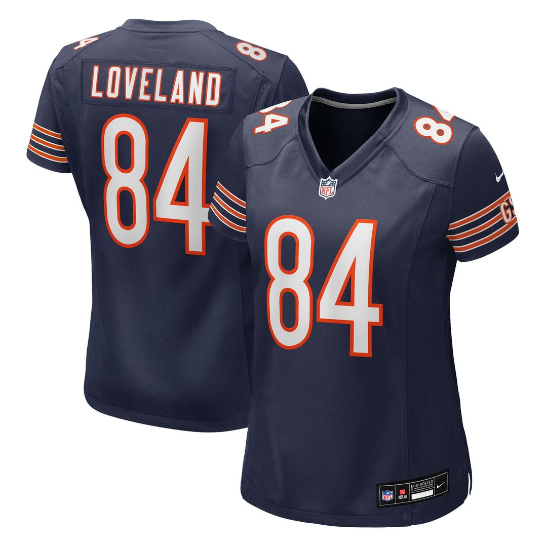 Colston Loveland Chicago Bears Nike Women's Alternate Game Jersey - White