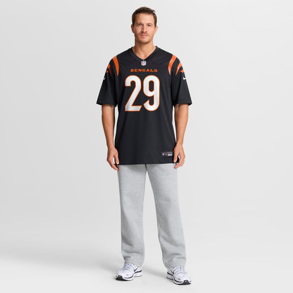 Kyle Dugger Cincinnati Bengals Nike Team Game Jersey -  Black
