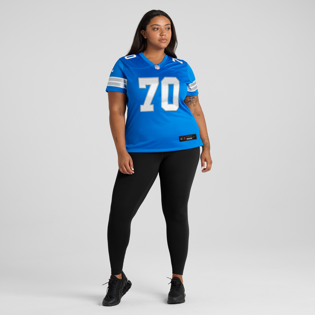 Juice Scruggs Detroit Lions Nike Women's Team Game Jersey -  Blue