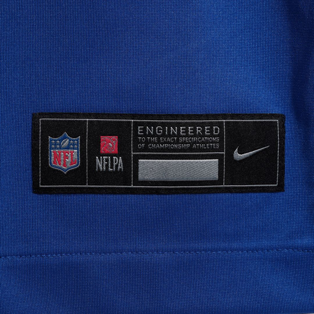 Leki Fotu New York Giants Nike Team Game Jersey - Royal