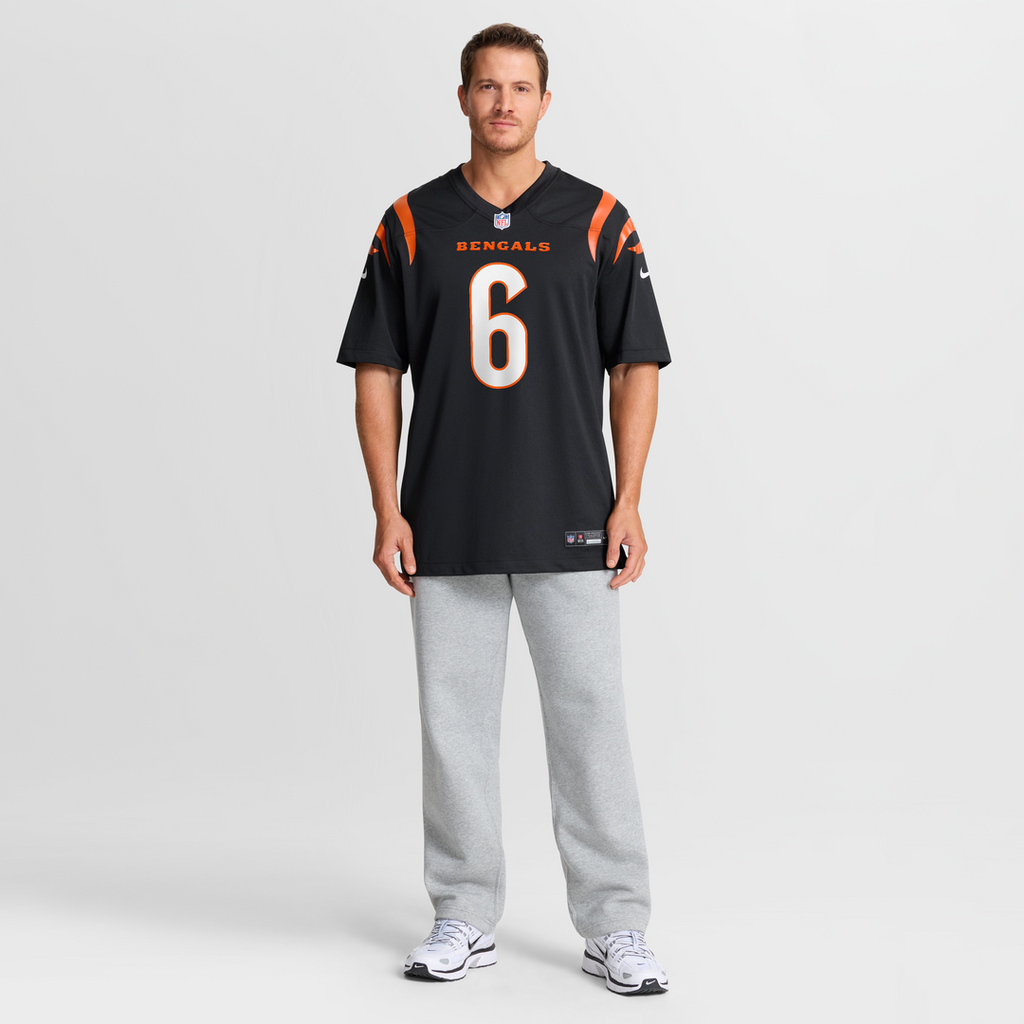 Bryan Cook Cincinnati Bengals Nike Team Game Jersey -  Black