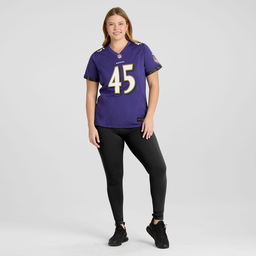 Mike Green Baltimore Ravens Nike Women's Team Game Jersey -  Purple