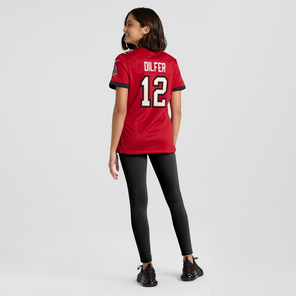 Trent Dilfer Tampa Bay Buccaneers Nike Women's Game Retired Player Jersey - Red