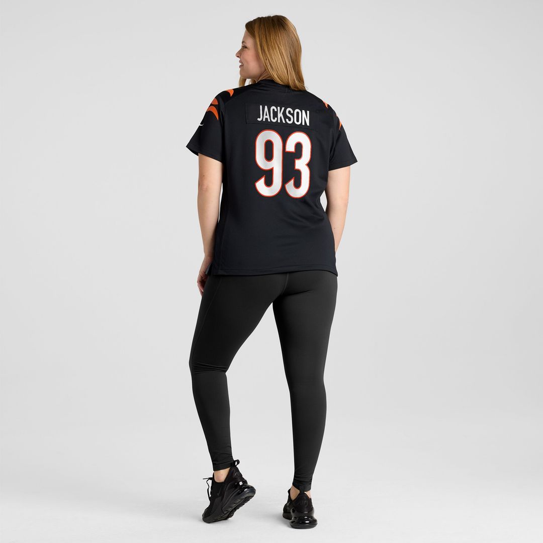 McKinnley Jackson Cincinnati Bengals Nike Women's  Game Jersey -  Black