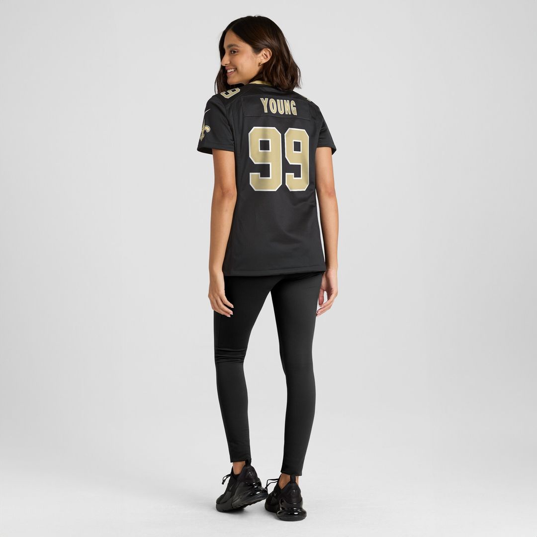 Chase Young New Orleans Saints Nike Women's  Game Jersey -  Black