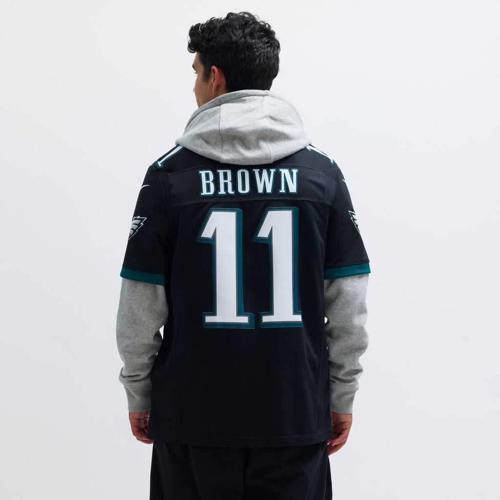 A.J. Brown Philadelphia Eagles Nike Alternate Vapor F.U.S.E. Limited Jersey - Black