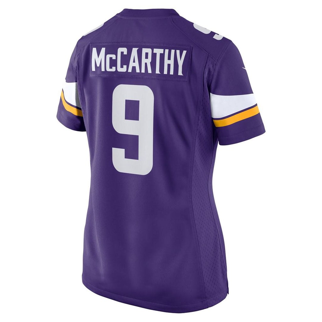 J.J. McCarthy Minnesota Vikings Nike Women's Alternate Game Player Jersey - White