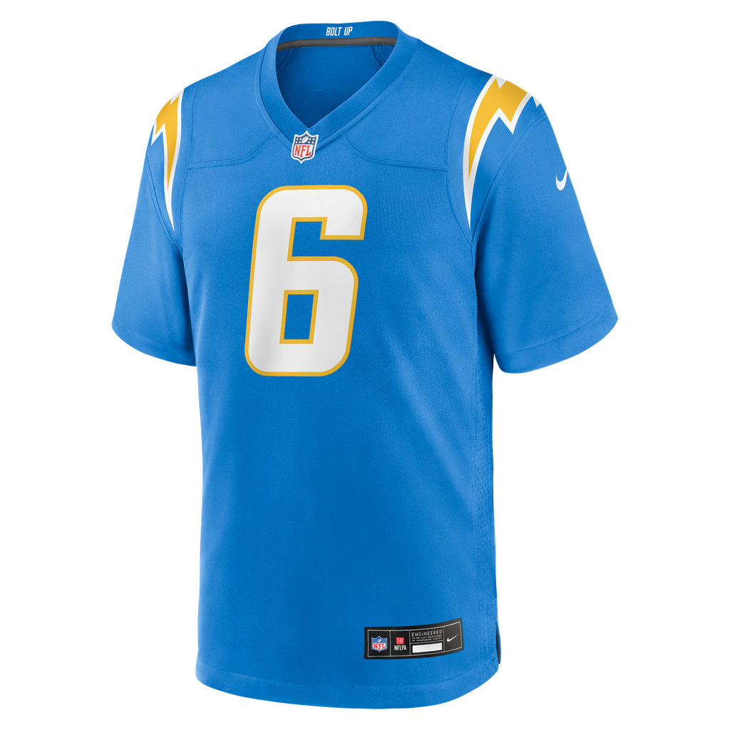 Denzel Perryman Los Angeles Chargers Nike Team Game Jersey -  Powder Blue