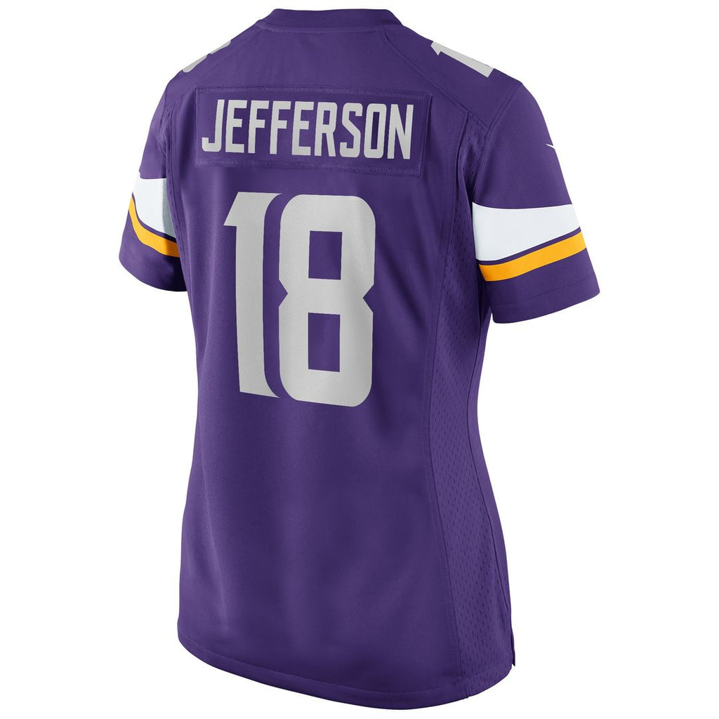 Justin Jefferson Minnesota Vikings Nike Women's Game Player Jersey - White