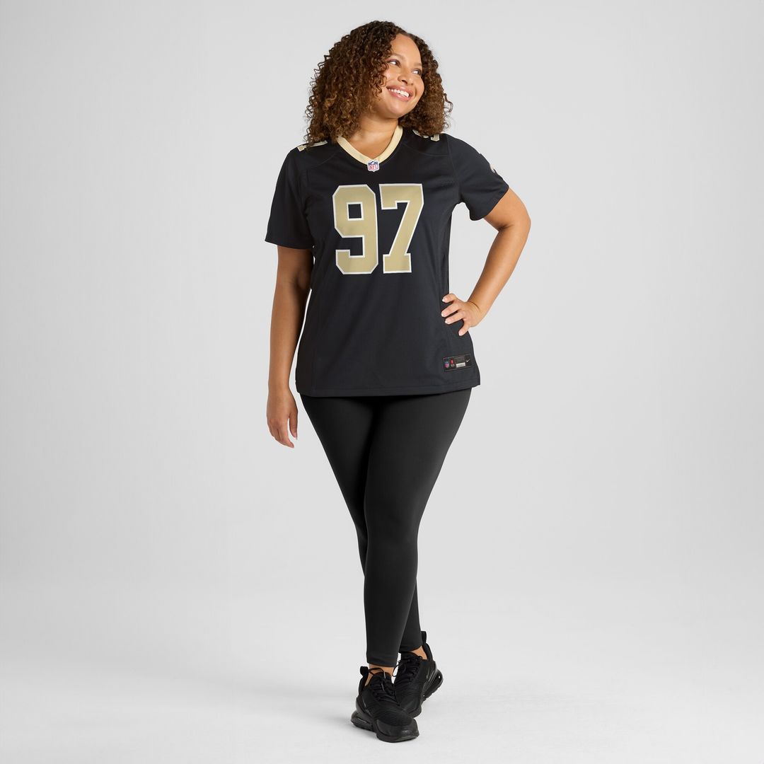 Khristian Boyd New Orleans Saints Nike Women's  Game Jersey -  Black