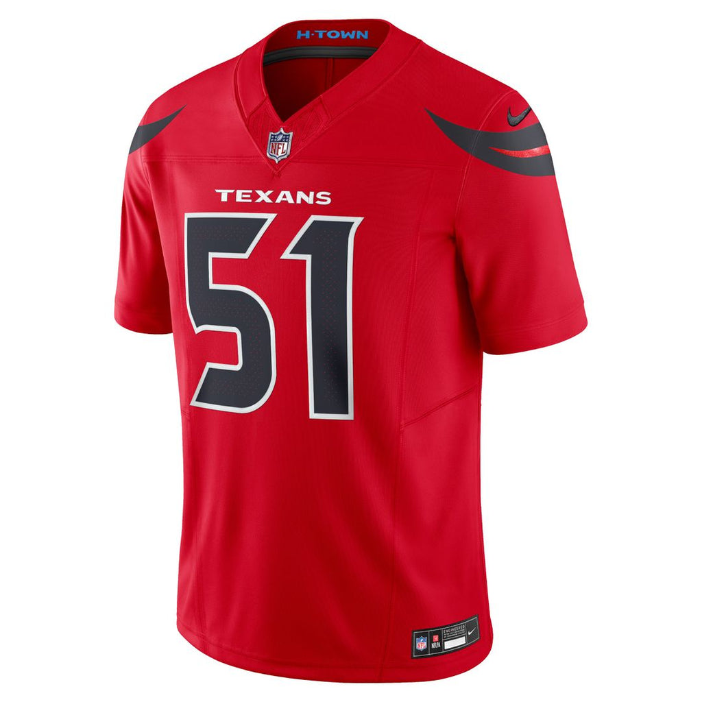 Will Anderson Jr. Houston Texans Nike Vapor F.U.S.E. Limited Jersey - White