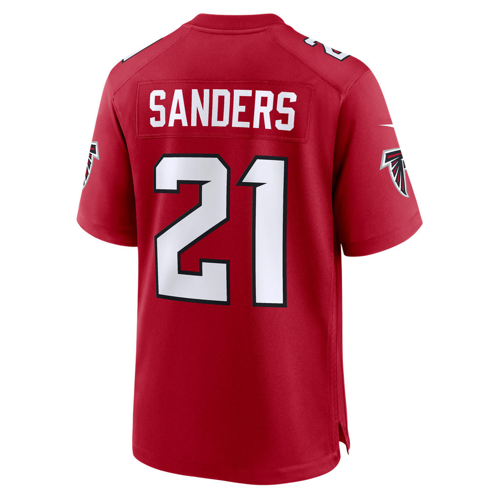Deion Sanders Atlanta Falcons Nike Retired Player Game Jersey - White