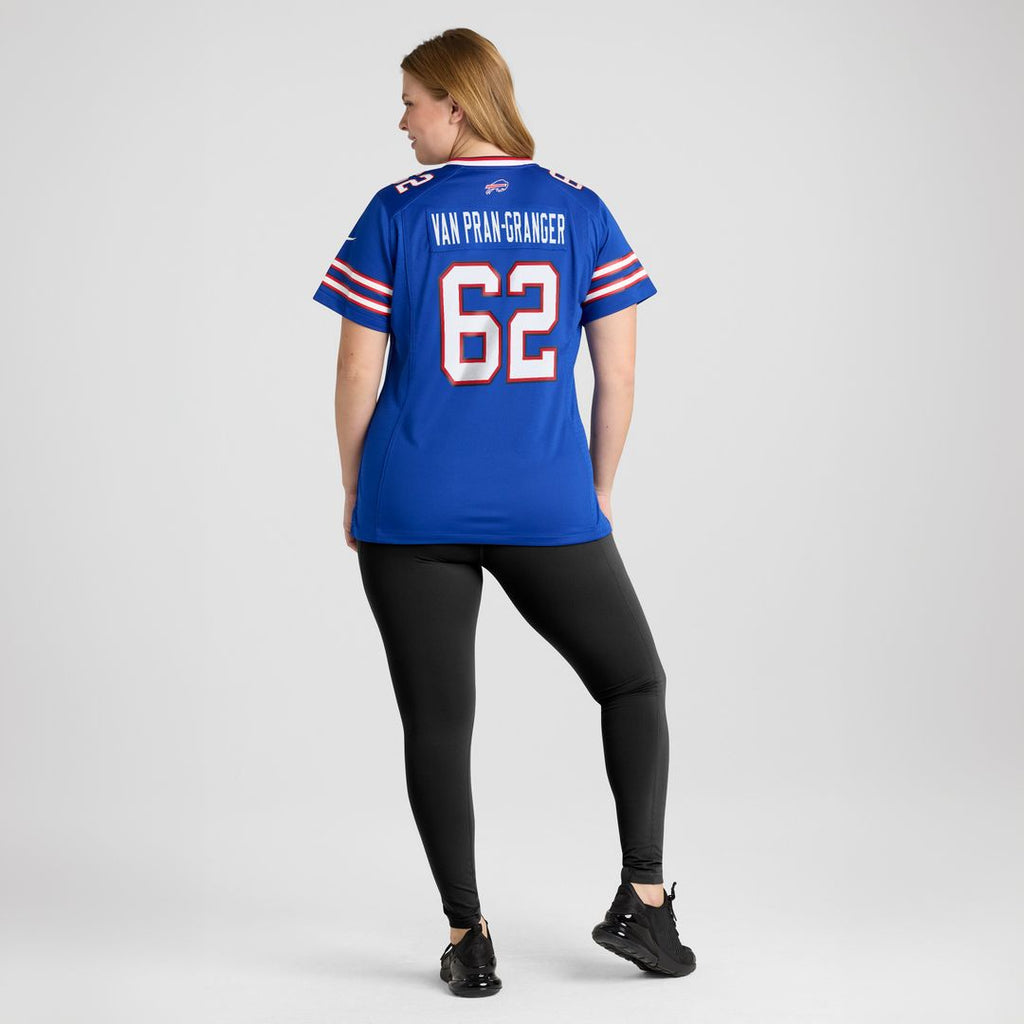 Sedrick Van Pran-Granger Buffalo Bills Nike Women's Game Jersey -  Royal