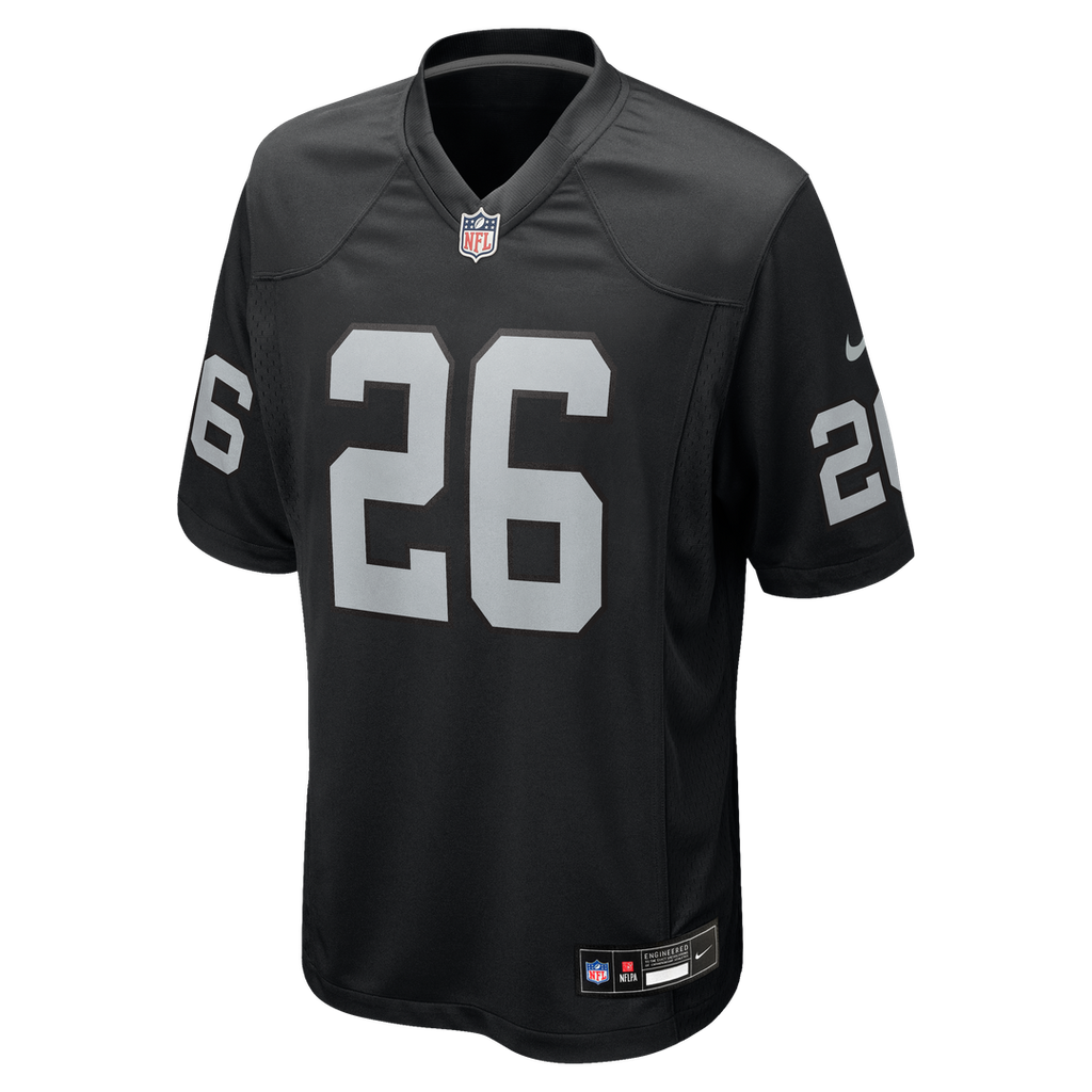 Darien Porter Las Vegas Raiders Nike Team Game Jersey -  Black