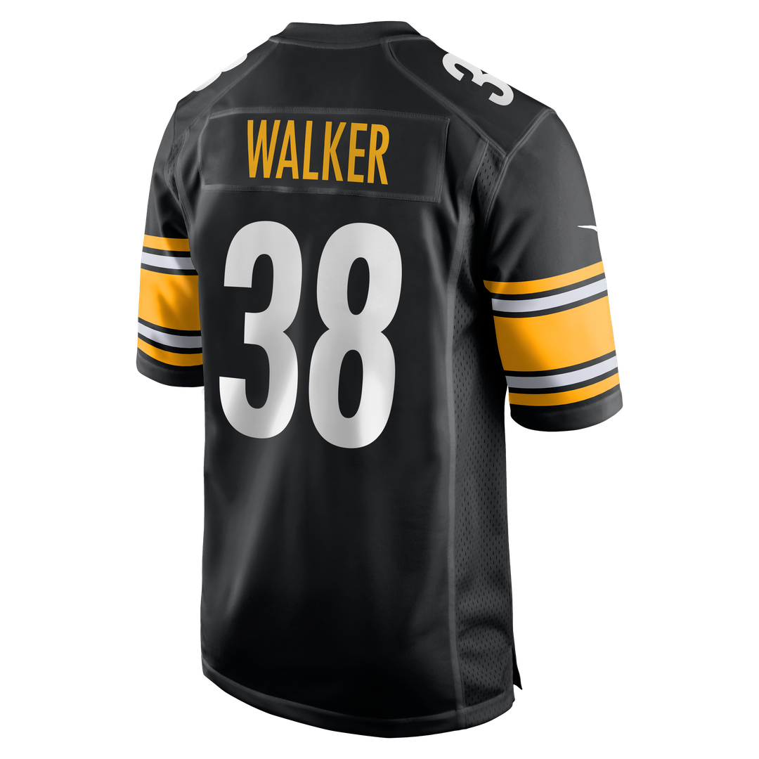 Mykal Walker Pittsburgh Steelers Nike Team Game Jersey -  Black