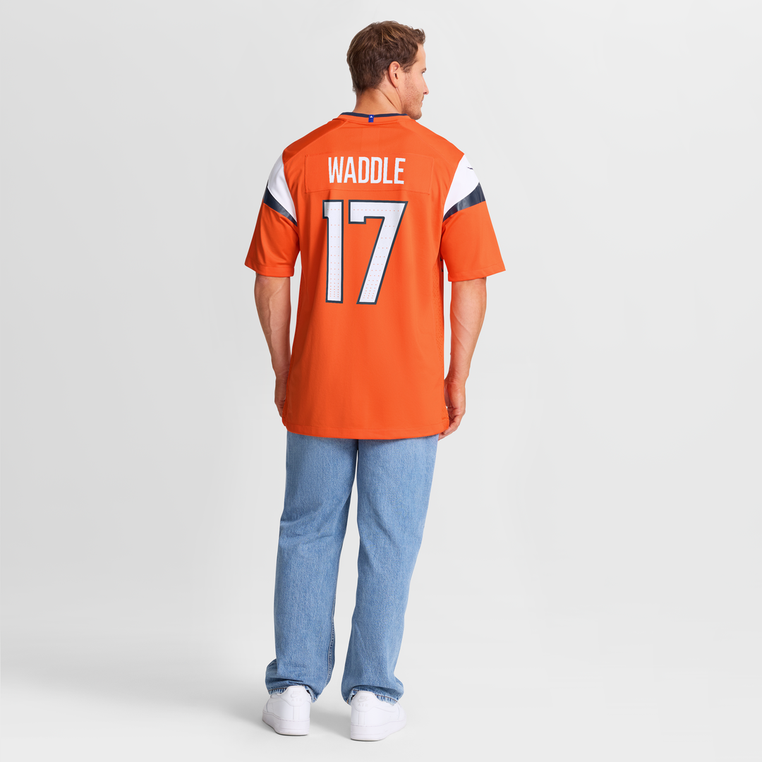 Jaylen Waddle Denver Broncos Nike Game Jersey - Orange